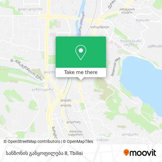 სანზონის განყოფილება 8 map