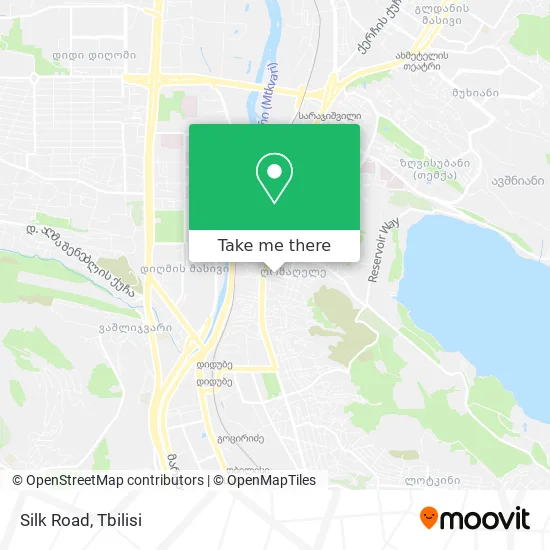 Карта Silk Road