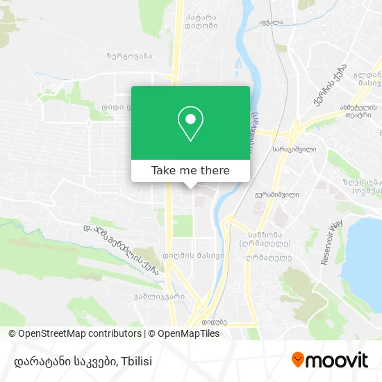 დარატანი საკვები map