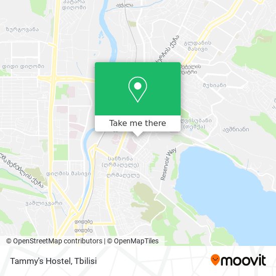 Tammy's Hostel map
