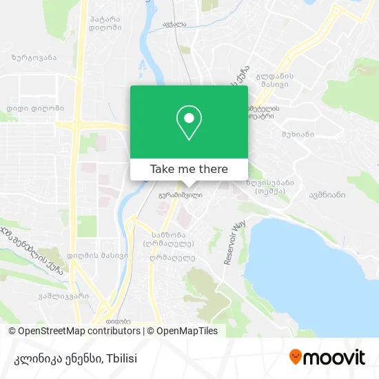 კლინიკა ენენსი map