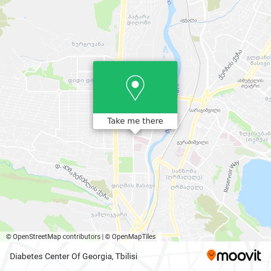 Diabetes Center Of Georgia map