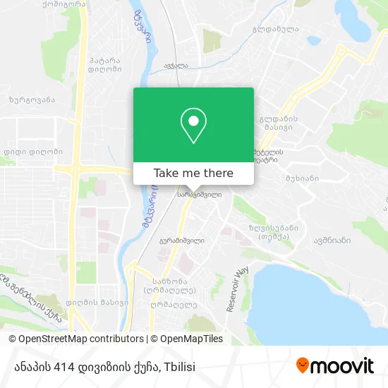 ანაპის 414 დივიზიის ქუჩა map