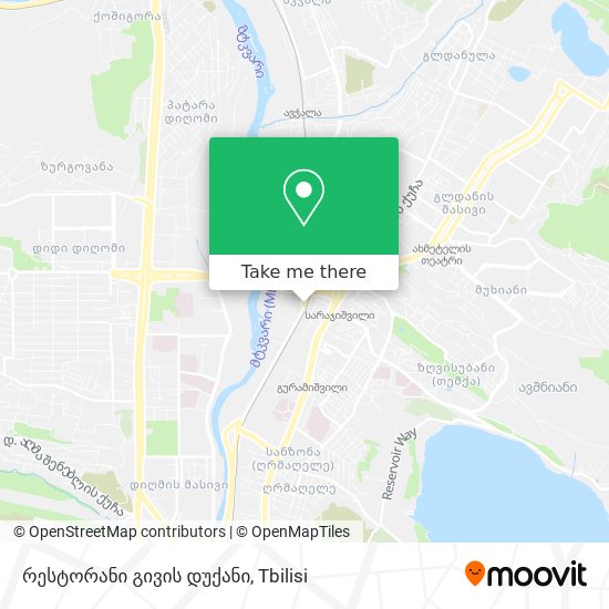 რესტორანი გივის დუქანი map