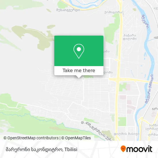 მარერონი საკონდიტრო map
