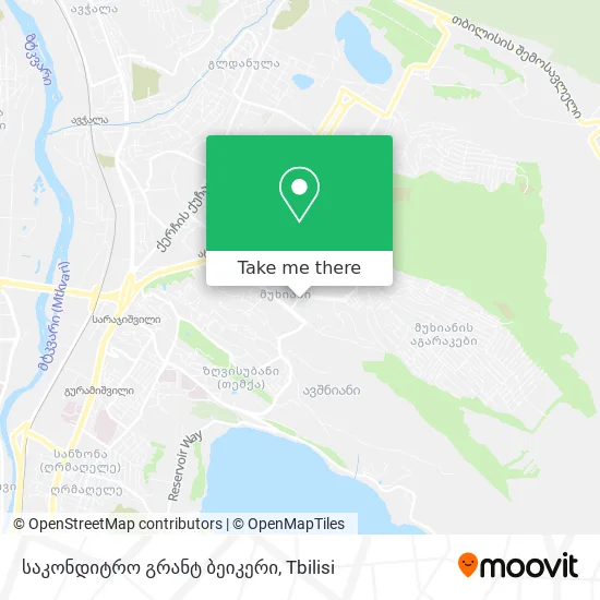 საკონდიტრო გრანტ ბეიკერი map