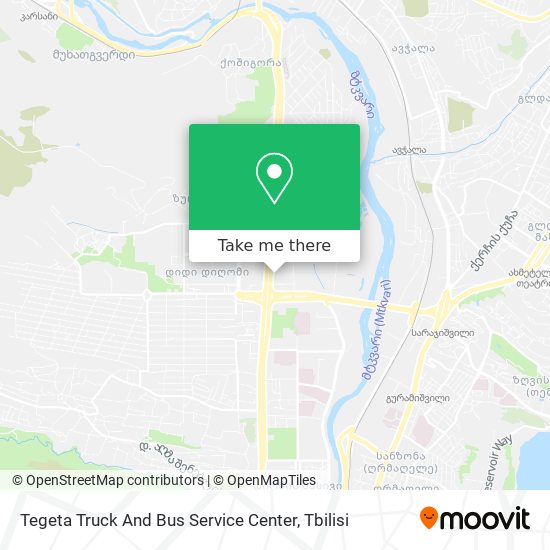 Tegeta Truck And Bus Service Center map