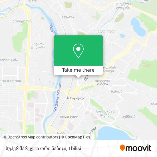 სუპერმარკეტი ორი ნაბიჯი map