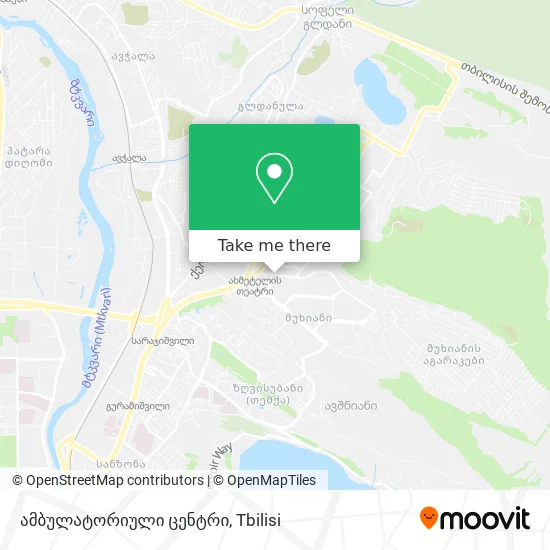 ამბულატორიული ცენტრი map