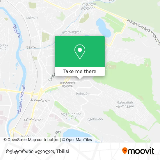 რესტორანი ალილო map