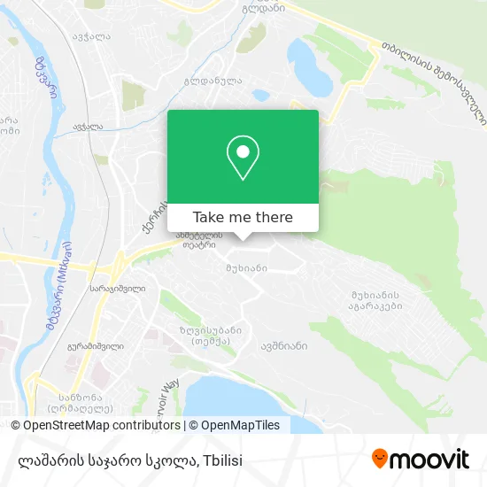 ლაშარის საჯარო სკოლა map