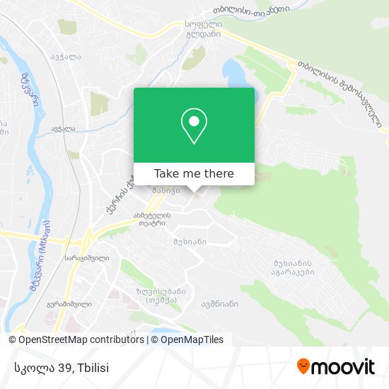 სკოლა 39 map