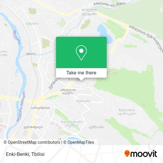 Карта Enki-Benki