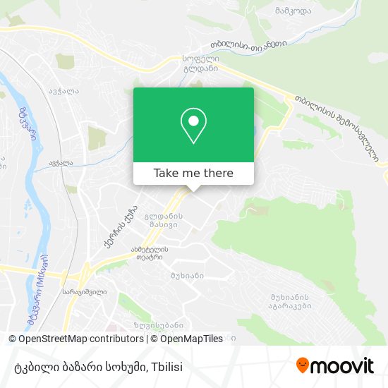 ტკბილი ბაზარი სოხუმი map