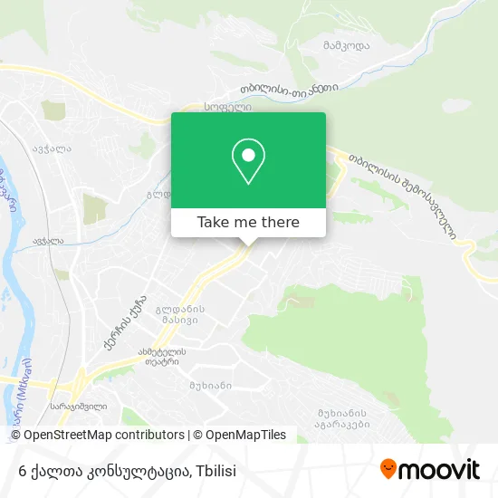 6 ქალთა კონსულტაცია map