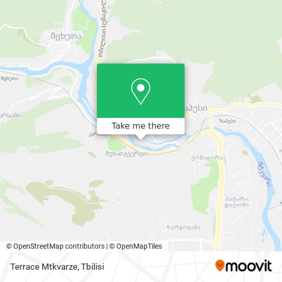 Карта Terrace Mtkvarze