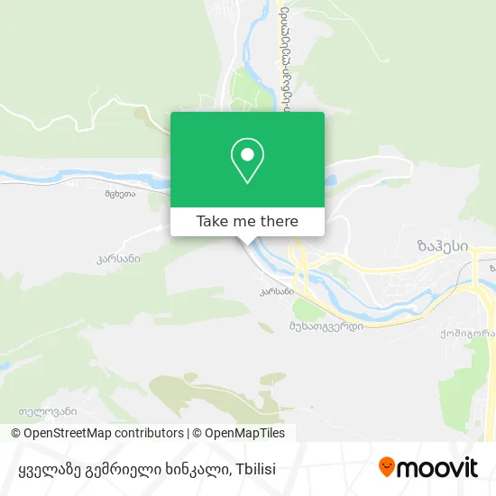 ყველაზე გემრიელი ხინკალი map