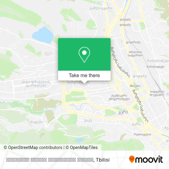 აკადემიკოს ვახტანგ ბოჭორიშვილის კლინიკა map