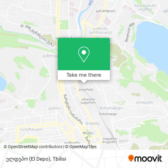ელდეპო (El Depo) map