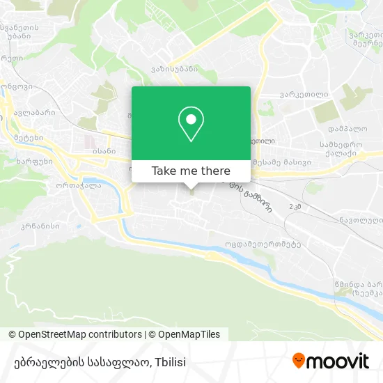 ებრაელების სასაფლაო map