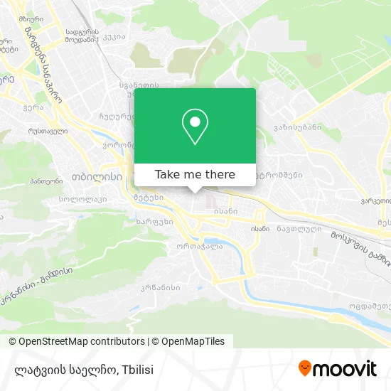 ლატვიის საელჩო map