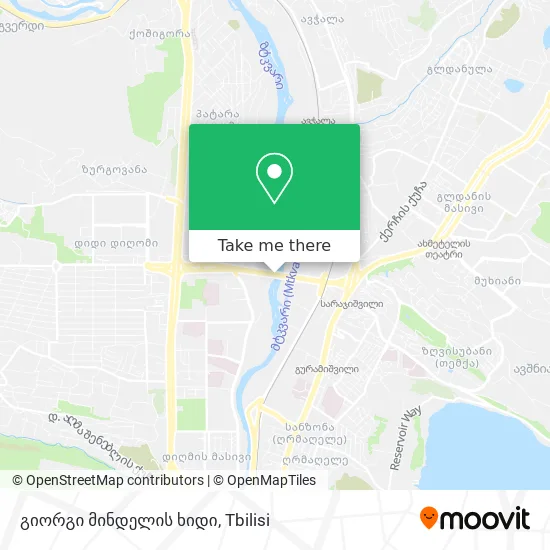 გიორგი მინდელის ხიდი map