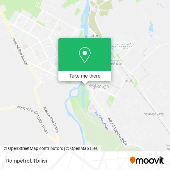 Rompetrol map