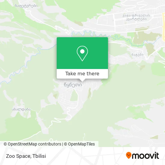 Карта Zoo Space