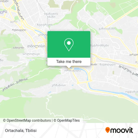 Карта Ortachala