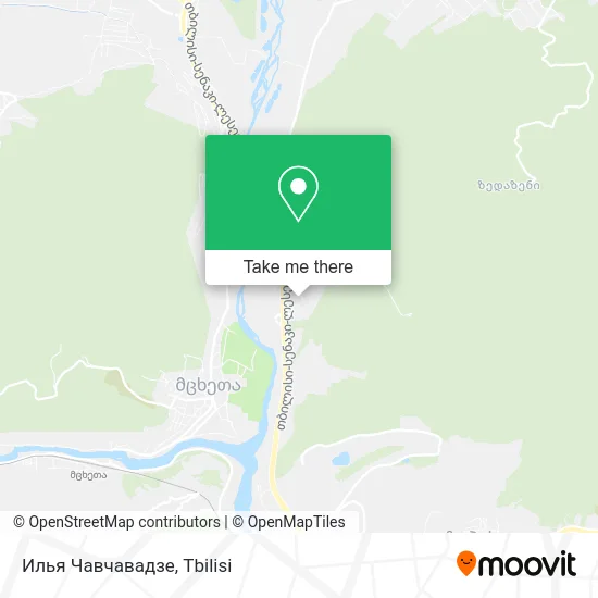 Карта Илья Чавчавадзе
