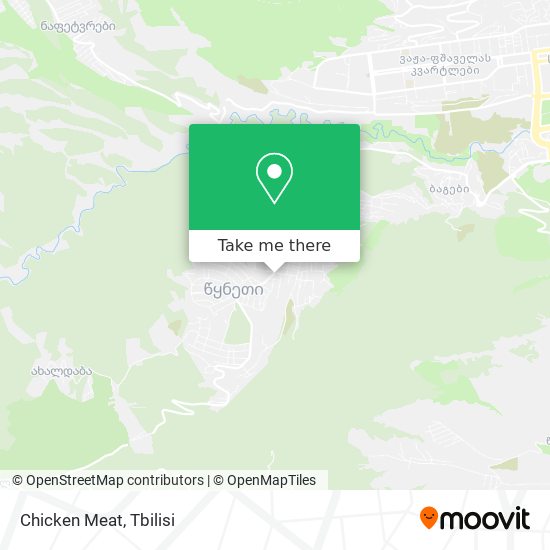 Chicken Meat map