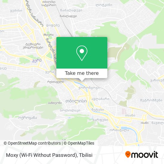 Moxy (Wi-Fi Without Password) map