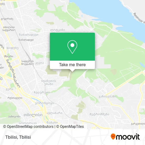 Карта Tbilisi