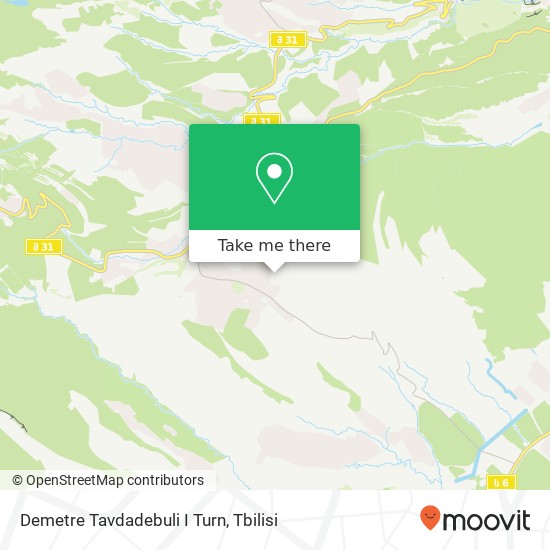 Demetre Tavdadebuli I Turn map