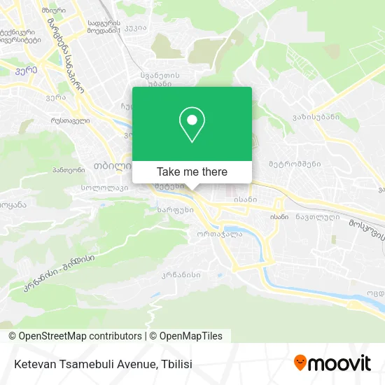 Карта Ketevan Tsamebuli Avenue