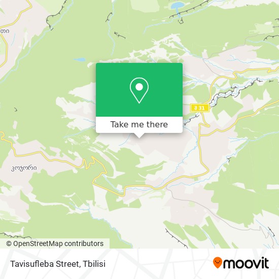 Tavisufleba Street map