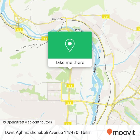 Карта Davit Aghmashenebeli Avenue 14 / 470