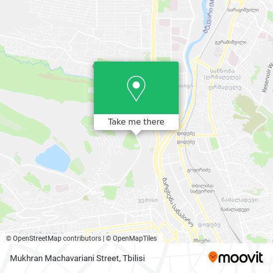 Mukhran Machavariani Street map