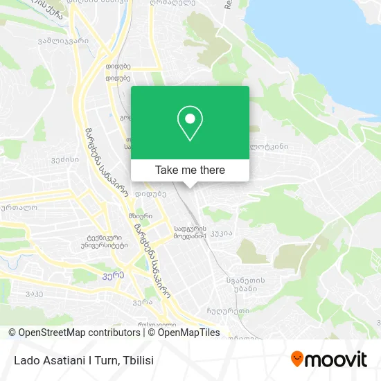 Карта Lado Asatiani I Turn