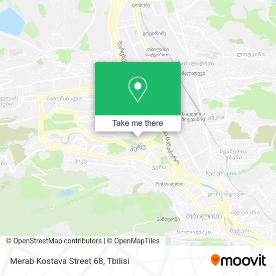 Карта Merab Kostava Street 68