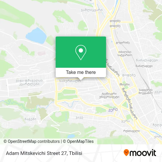 Карта Adam Mitskevichi Street 27