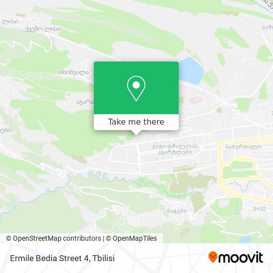 Ermile Bedia Street 4 map