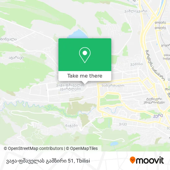 ვაჟა-ფშაველას გამზირი 51 map