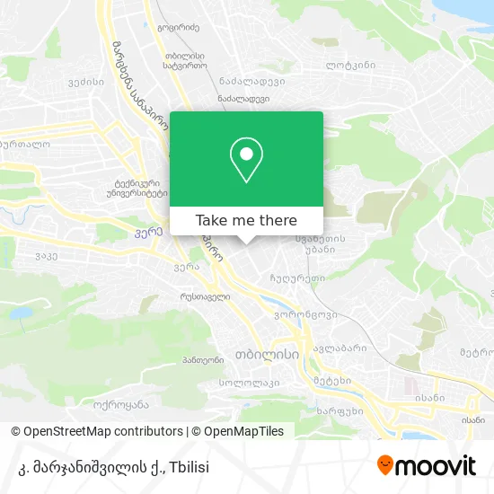 კ. მარჯანიშვილის ქ. map