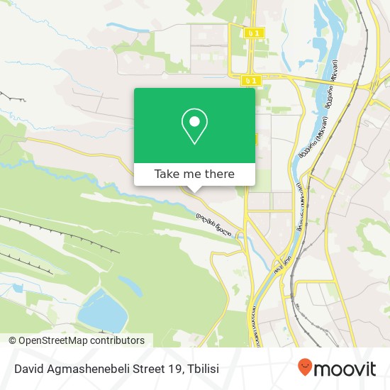 David Agmashenebeli Street 19 map