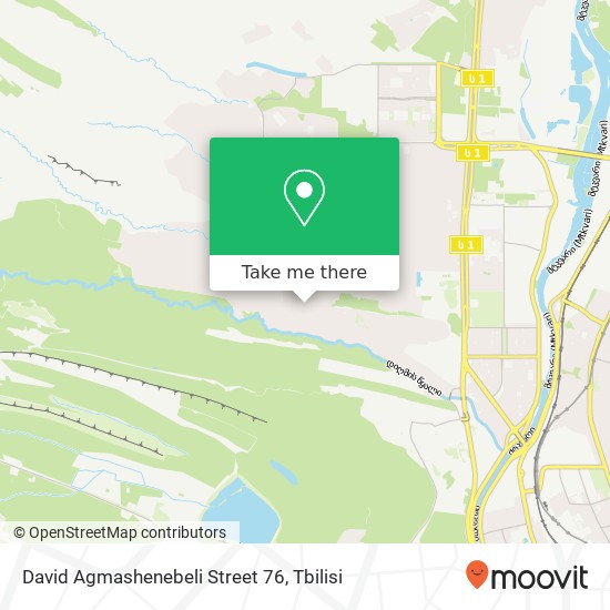 David Agmashenebeli Street 76 map