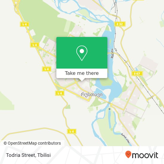 Todria Street map
