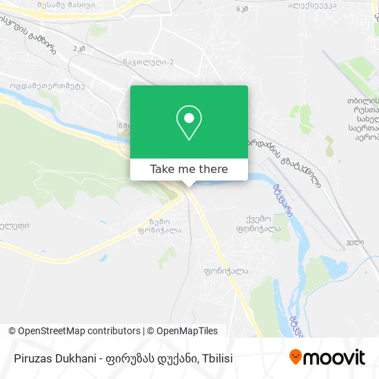 Piruzas Dukhani - ფირუზას დუქანი map