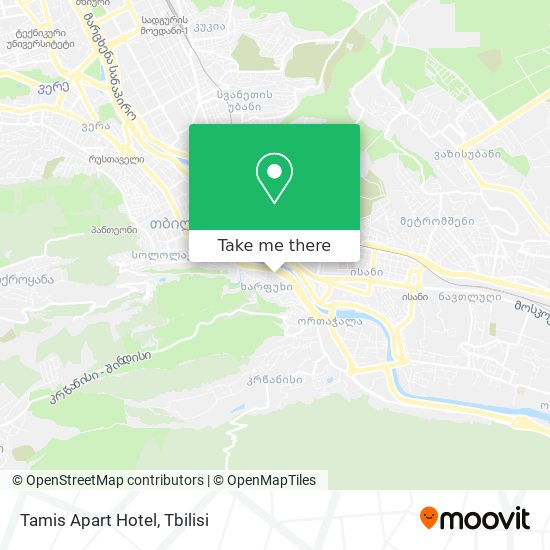 Карта Tamis Apart Hotel