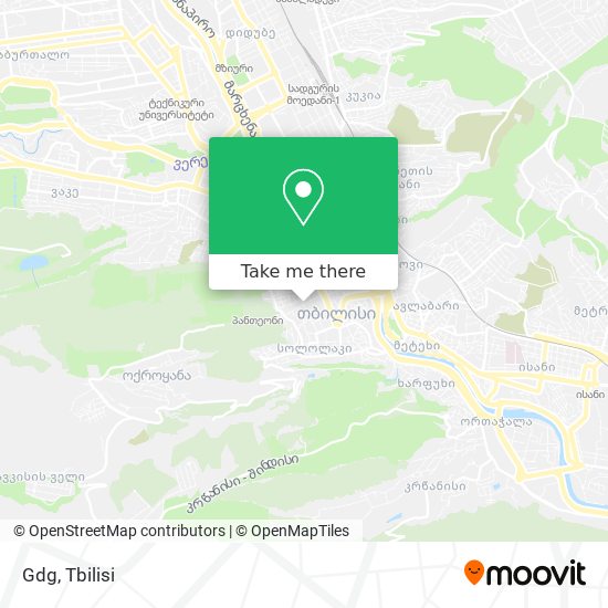 Gdg map